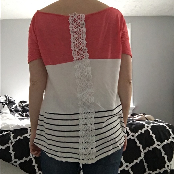 Pink Colorblock Top - Picture 4 of 4